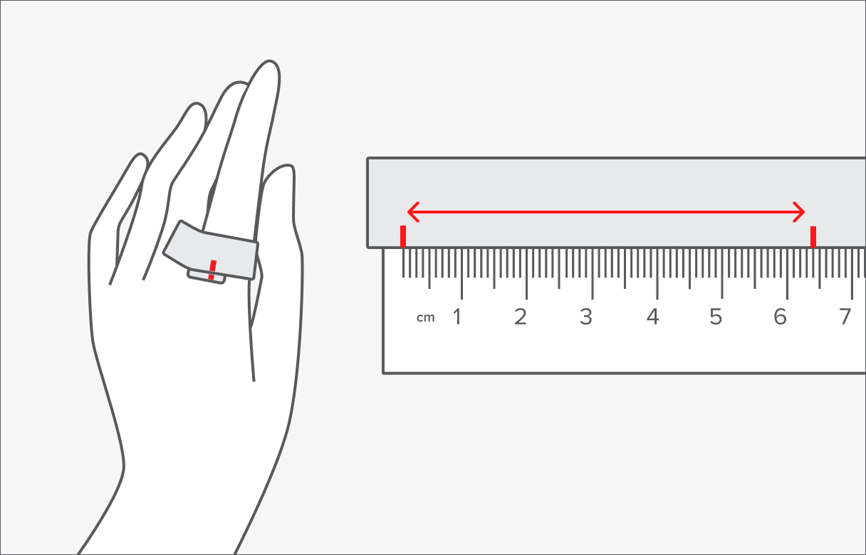 روش نوار کاغذی در تعیین اندازه انگشتر